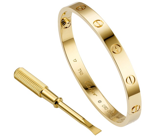 Cartier Love bracelet in yellow gold £4450 + VAT