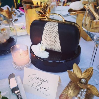 An exquisite #dinner for @ThaleBlanc #thaleblancdinner #fancy #blog #media #editor #gorge #pressdinner #clutch #luxury #gold #pearls #summernights #belair