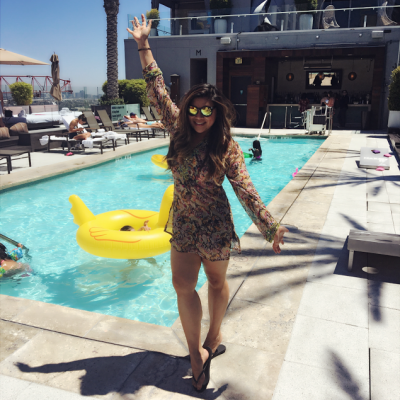 Pool Party at the W Hollywood Hotel!