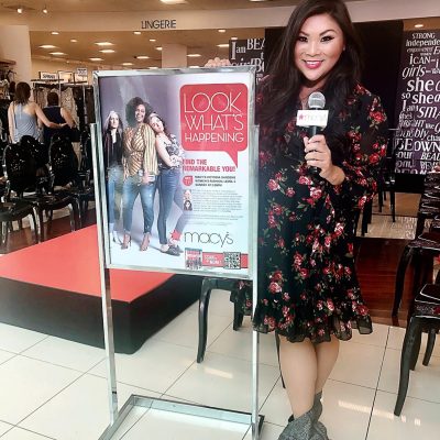 Hosting the Fall Fashion Show at Macy’s Victoria Gardens